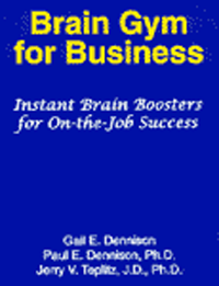 Brain-Gym for Business -Book, Dennison - Dr. Jerry Teplitz